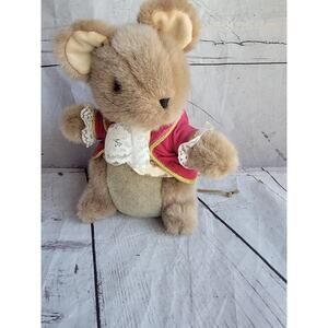 Tailor of Gloucester Mouse Eden Toys Beatrix Potter Stuffed Plush Vintage 8in